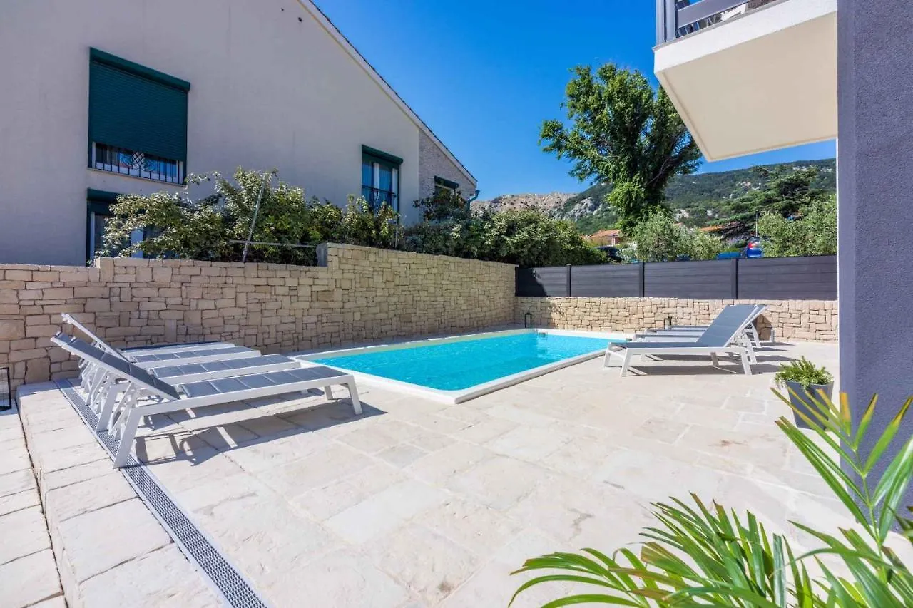 Holiday Home In Baska - Insel Krk 44604  Baska (Krk)